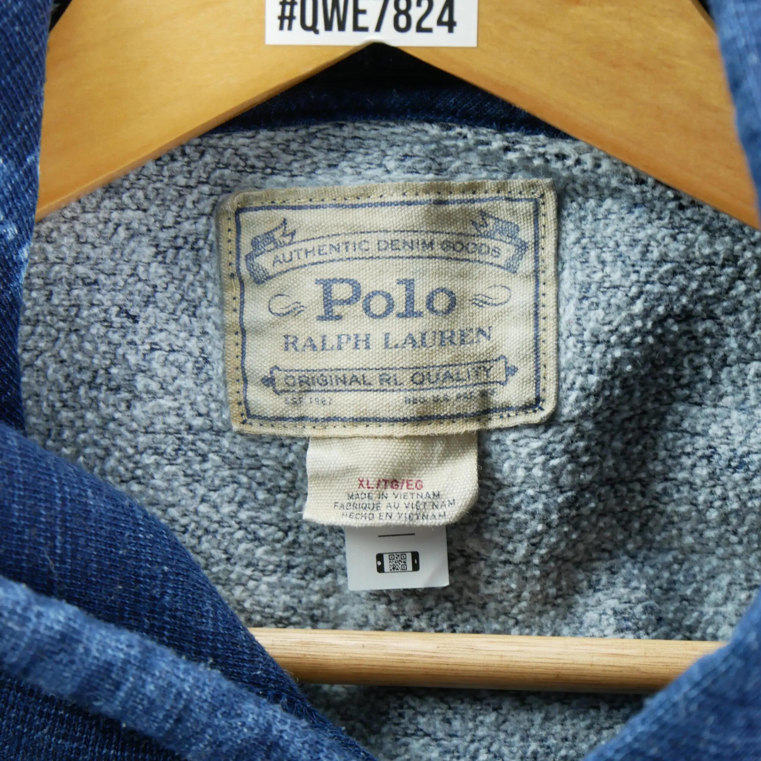 Seconde vie - Sweat à capuche Homme Tie-dye indigo - Excellent 13/15