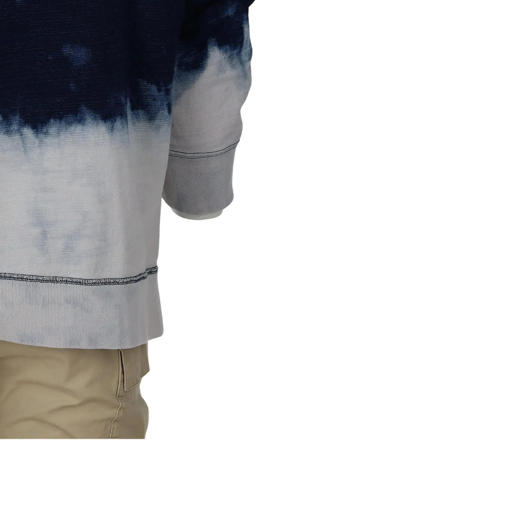Seconde vie - Sweat à capuche Homme Tie-dye indigo - Excellent 12/15