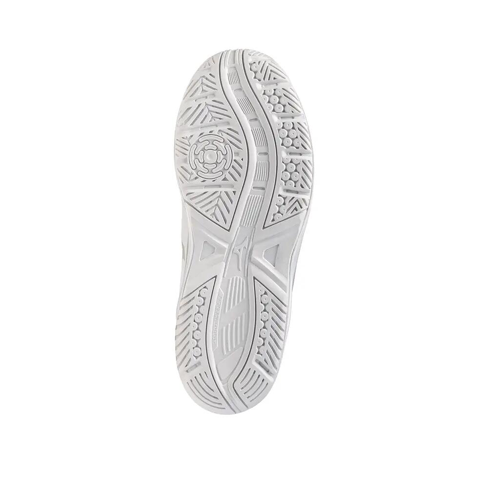 Mizuno Cyclone Speed 5 Indoor Shoes White/Harbor Mist 5/6
