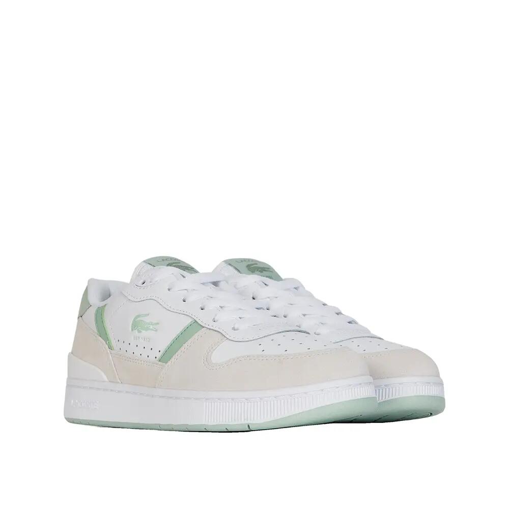 Zapatos Lacoste T-Clip Blanco/Verde 3/5