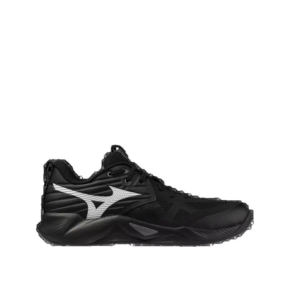 Buty sportowe Mizuno Wave Momentum Pro Czarne/Białe/Srebrne 1/6