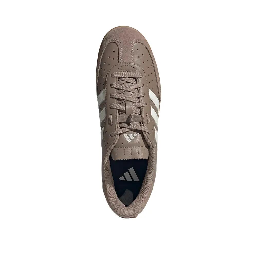 Chaussures de vélo Adidas Velosamba Cuir Marron/Blanc/Noir 5/8