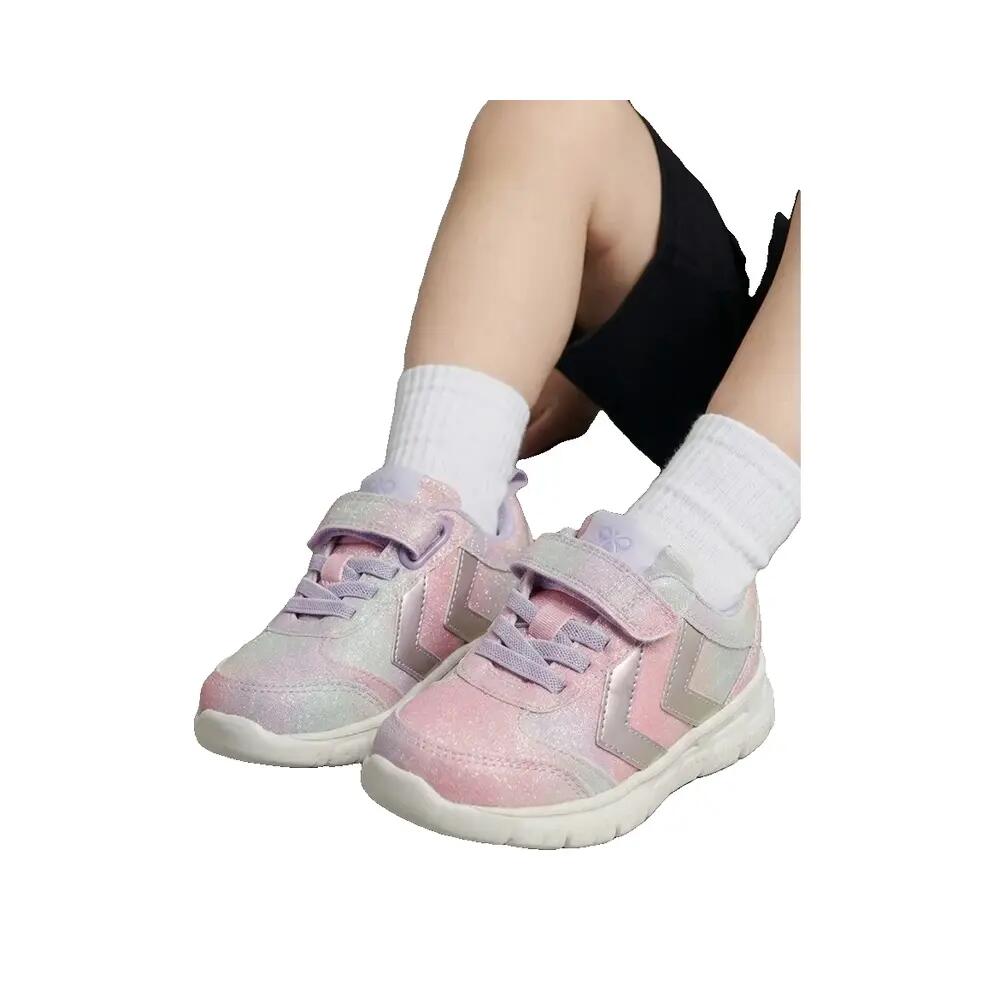 Elastische Schnürsenkel Sneaker Crosslite Glitter Lebensstil Kinder 9/15