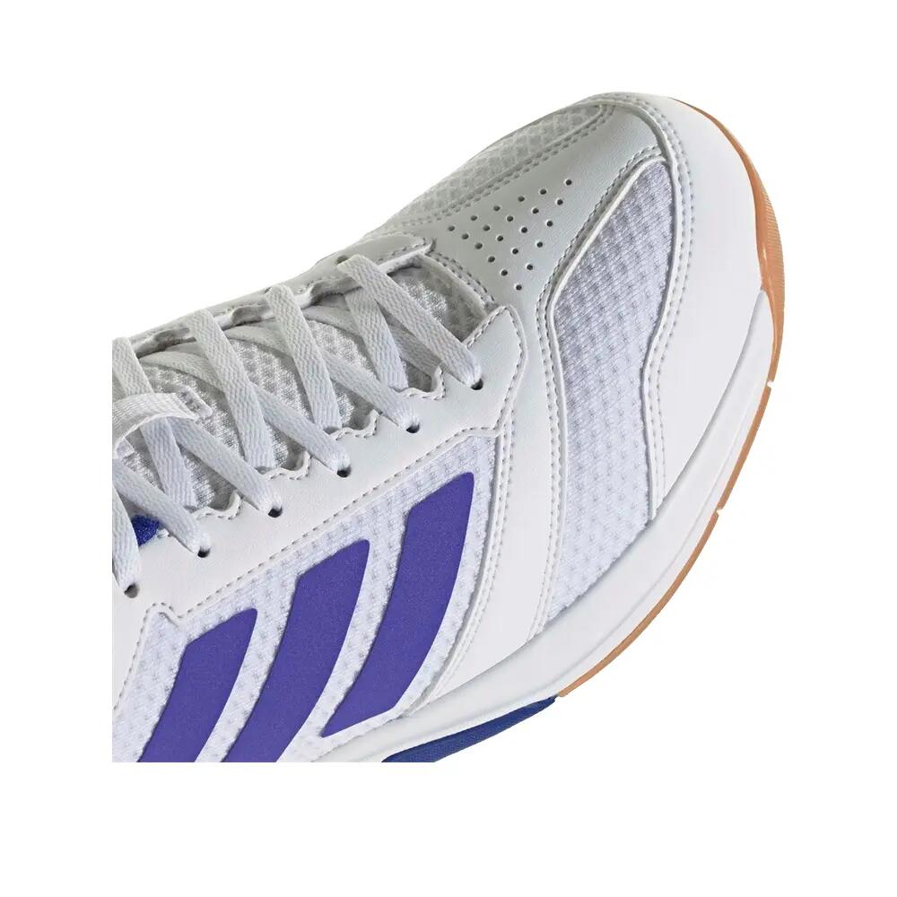 Scarpe da sala adidas Ligra 8 Bianche 8/8