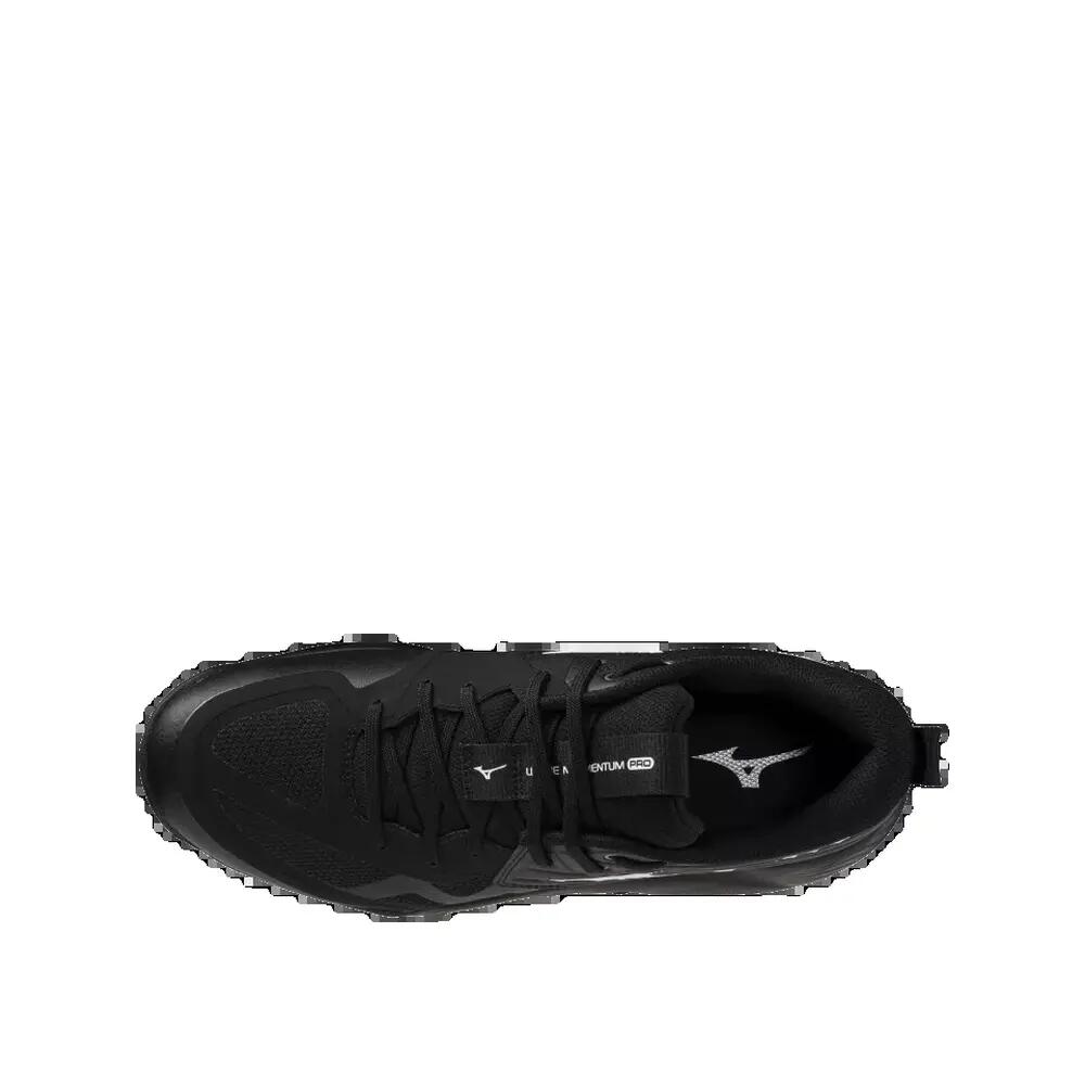 Buty sportowe Mizuno Wave Momentum Pro Czarne/Białe/Srebrne 5/6