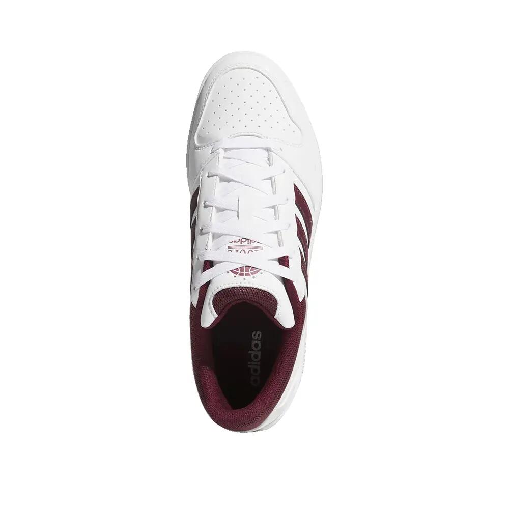 Zapatillas Adidas Hoops Classic Blanc/Marrón 3/6