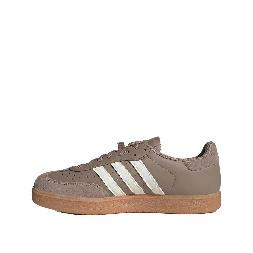 Chaussures de vélo Adidas Velosamba Cuir Marron/Blanc/Noir 3/8