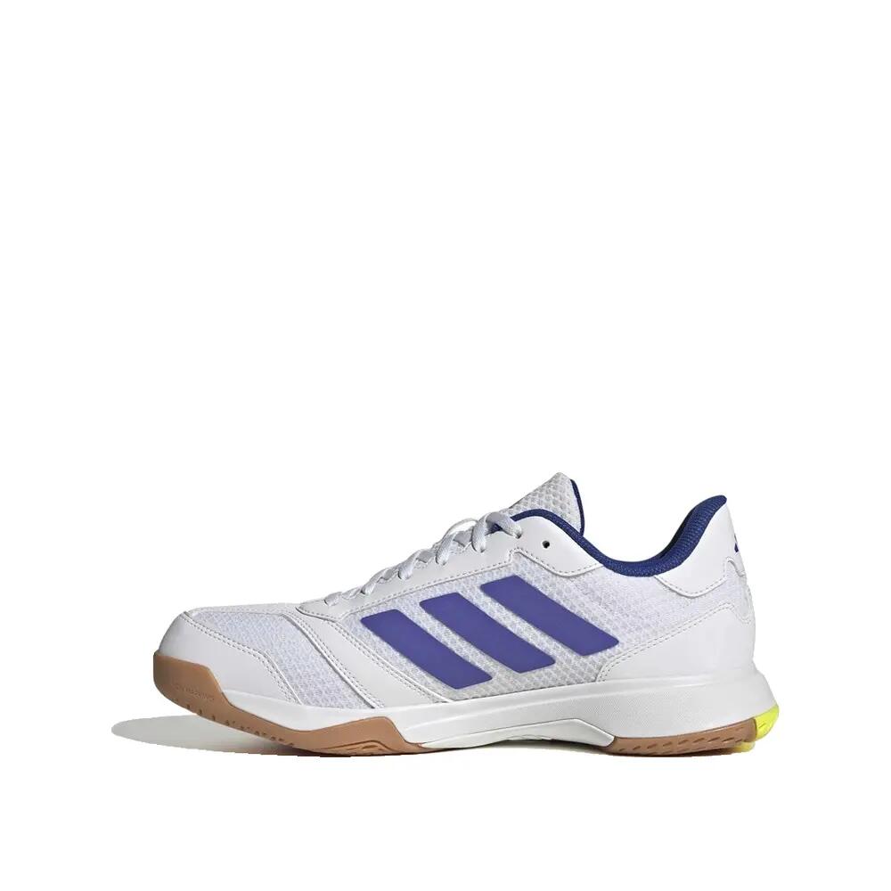Scarpe da sala adidas Ligra 8 Bianche 4/8