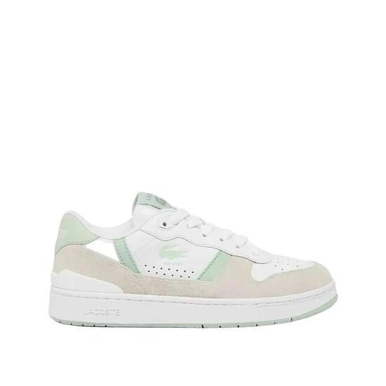 Zapatos Lacoste T-Clip Blanco/Verde