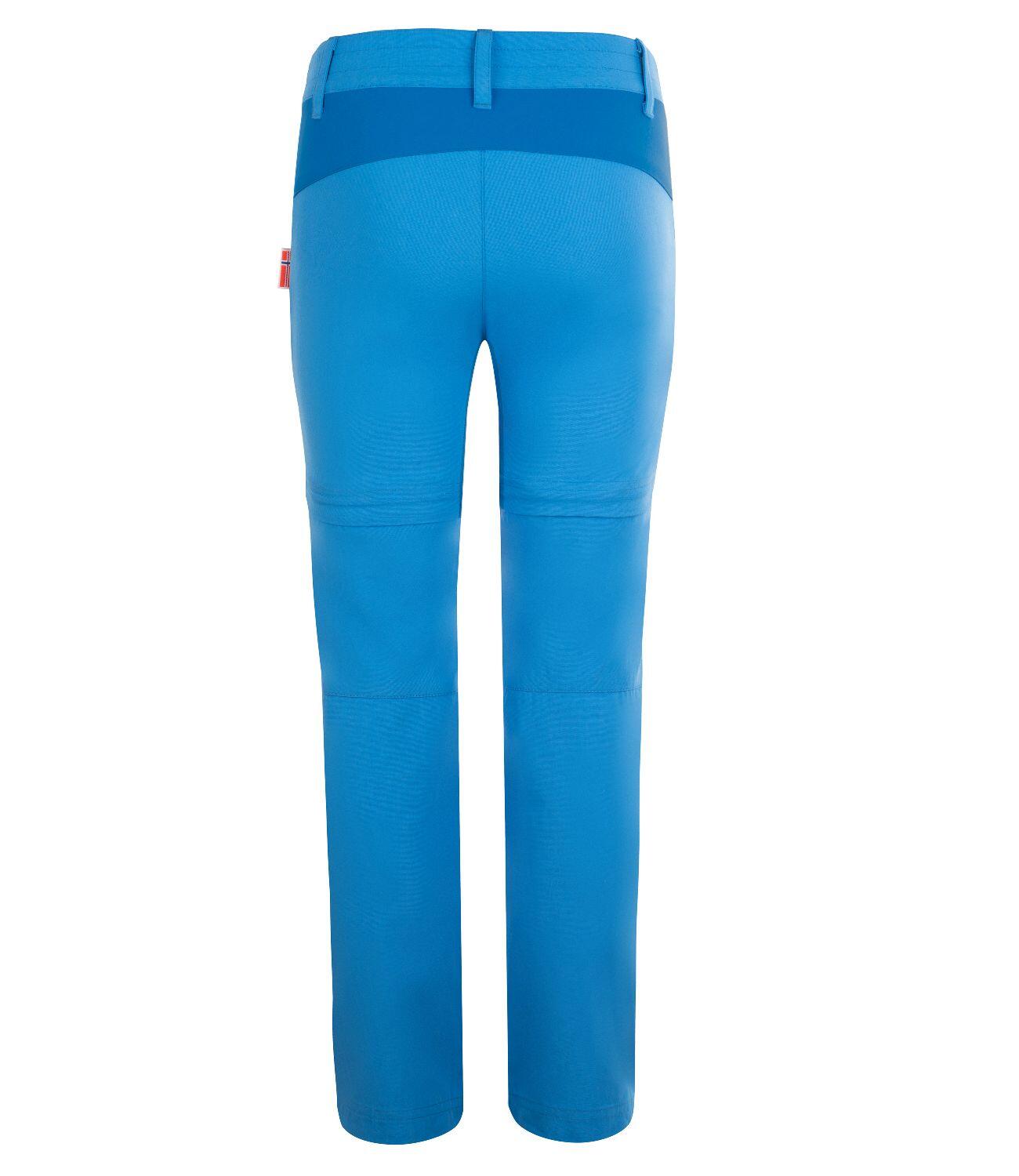 Pantalon de trekking pour enfants Arendal XT Respirant Bleu moyen 2/3
