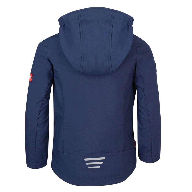 Veste Softshell Oslofjord pour enfants Imperméable et coupe-vent Vert clair