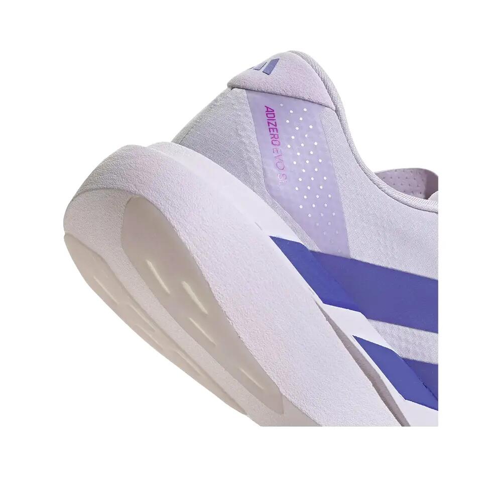 Zapatillas de correr Adidas Adizero Evo SL Gris/Violet 7/8