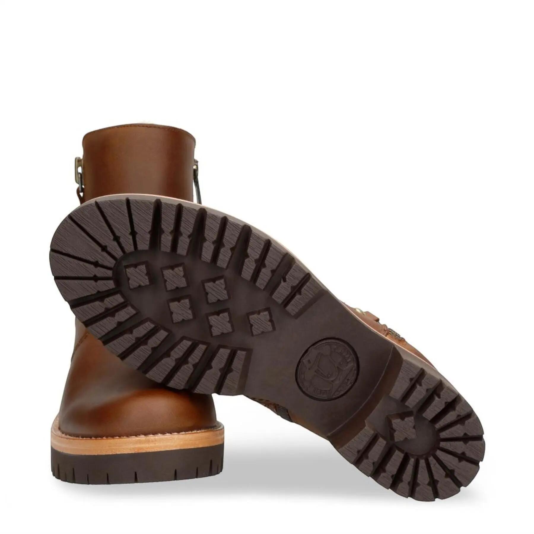 Panama Jack - leren enkelboots bruin 4/7