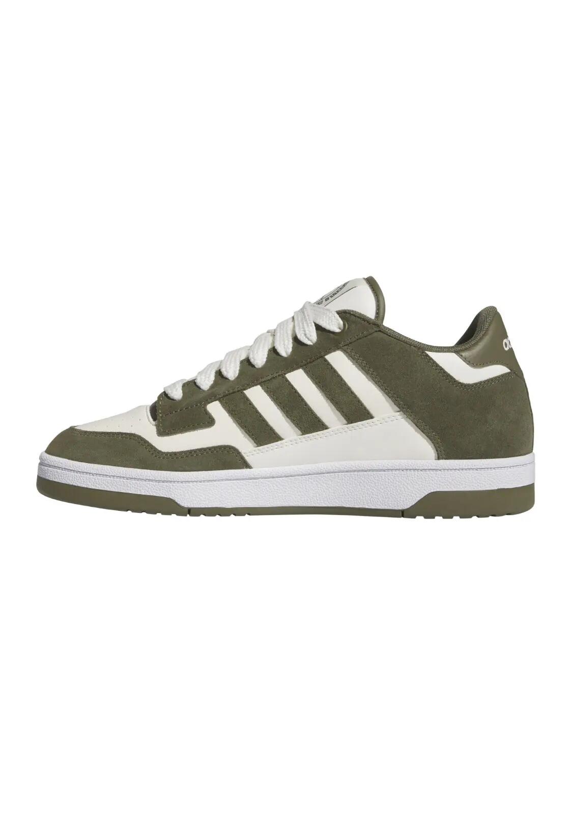 Chaussures de basketball adidas Rapid Court Low Blanche 3/6