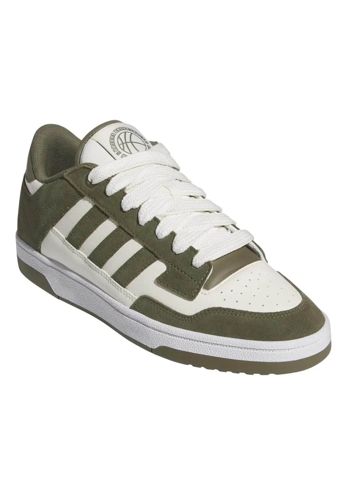 Chaussures de basketball adidas Rapid Court Low Blanche 2/6