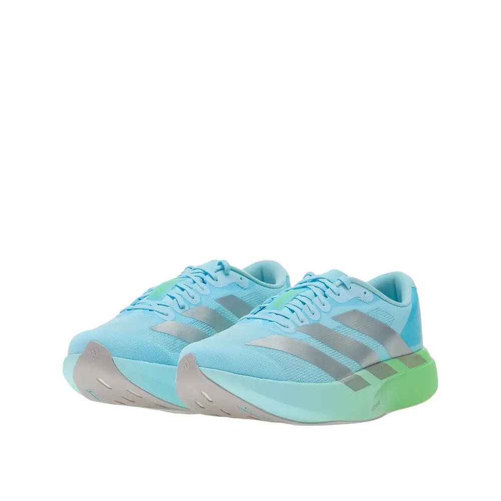 Chaussures de course adidas adizero evo sl Bleu/Silver Métallique/Vert Screaming 5/6
