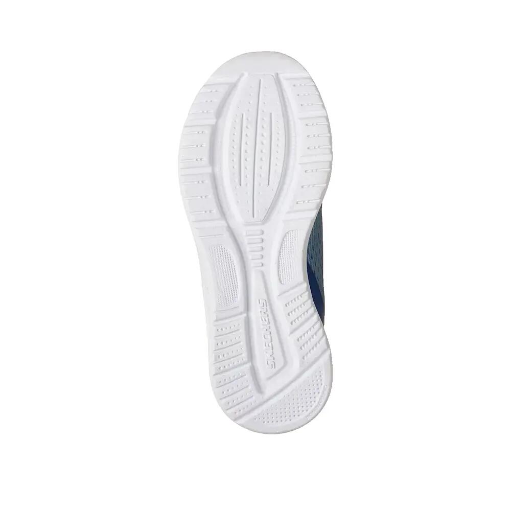Buty Skechers Microspec Max Advance Niebieskie 5/5