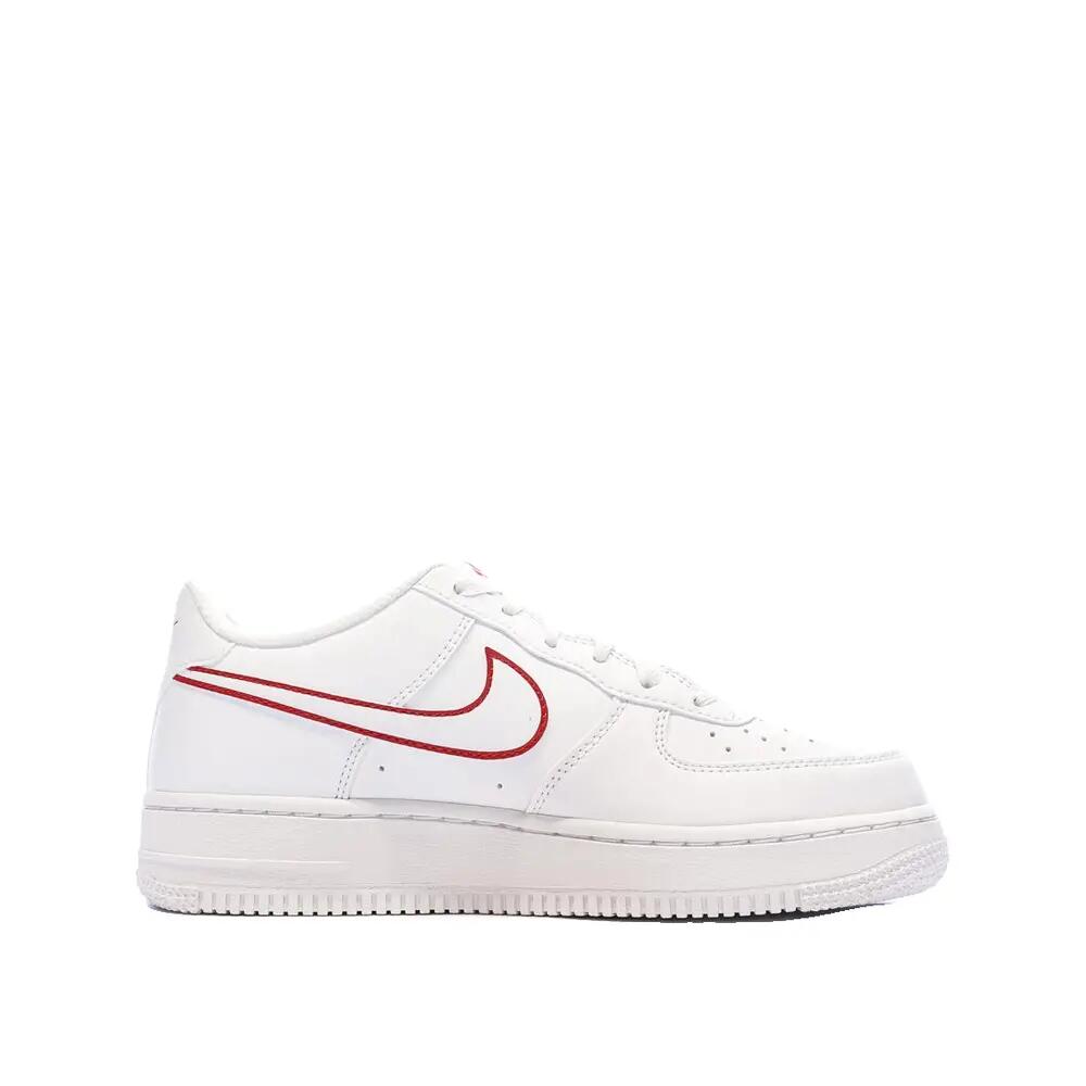Buty Nike Air Force 1 Białe/Czerwone 3/8