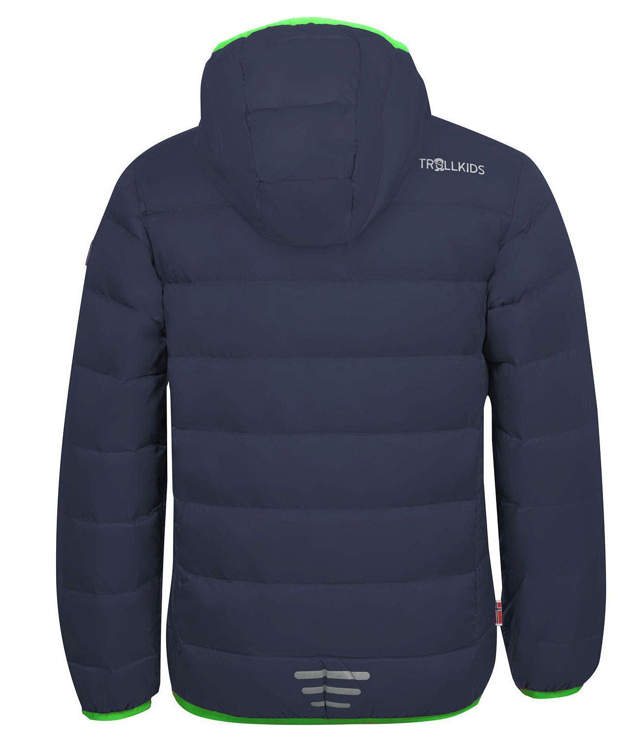 Doudoune pour enfants Dovrefjell Bleu marine / Citron 2/3