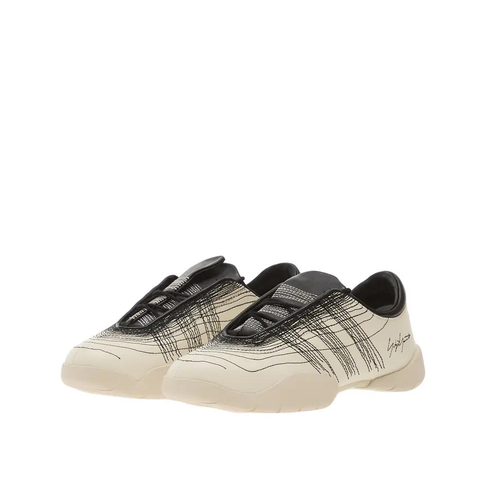 Y-3 Regu Schuhe Off White/Black/Alumina 5/6