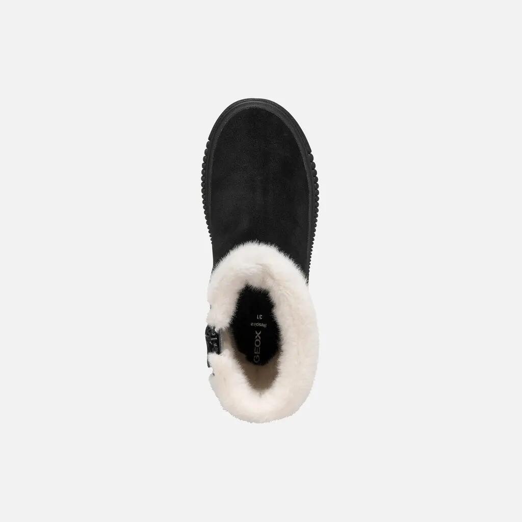 Bottines Fille J LAQUINNY WPF GIRL Noir 6/7