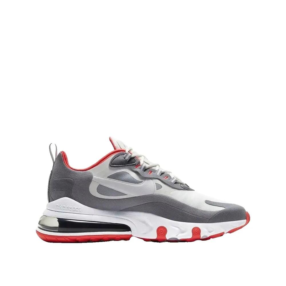 Scarpe Nike Air Max 270 React Bianco/Grigio 3/5