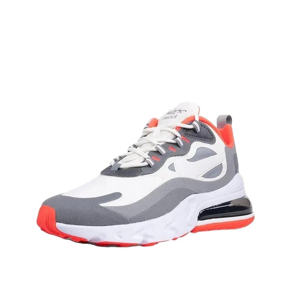 Scarpe Nike Air Max 270 React Bianco/Grigio 2/5