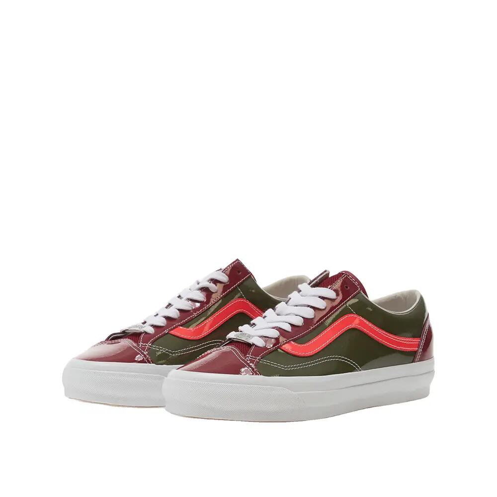 Zapatillas Vans Old Skool Patent Burdeos/Oliva 5/6