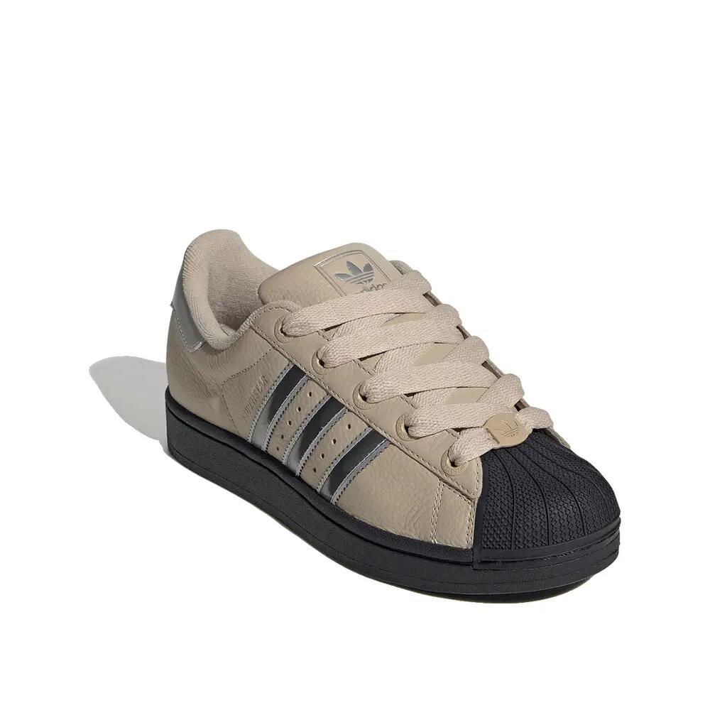 Chaussures adidas Superstar II Femme Beige 3/6