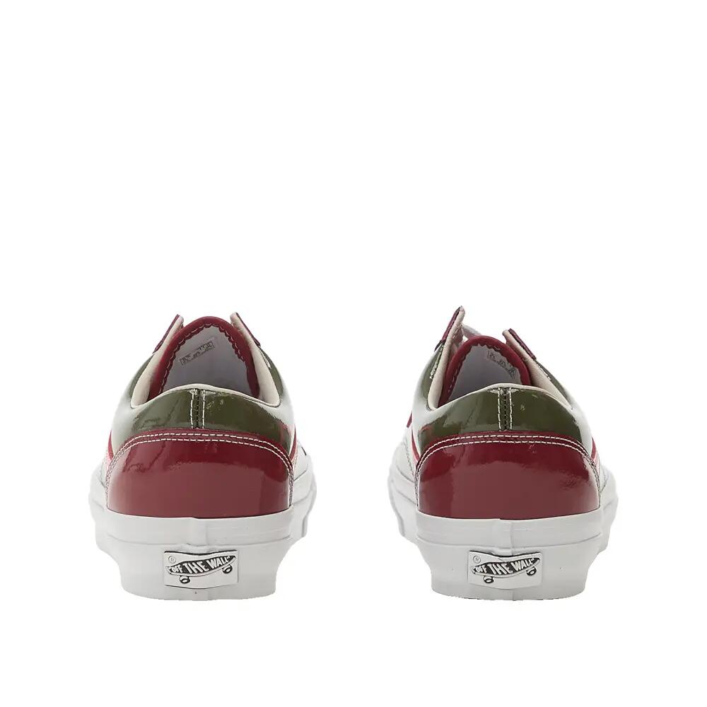 Zapatillas Vans Old Skool Patent Burdeos/Oliva 4/6