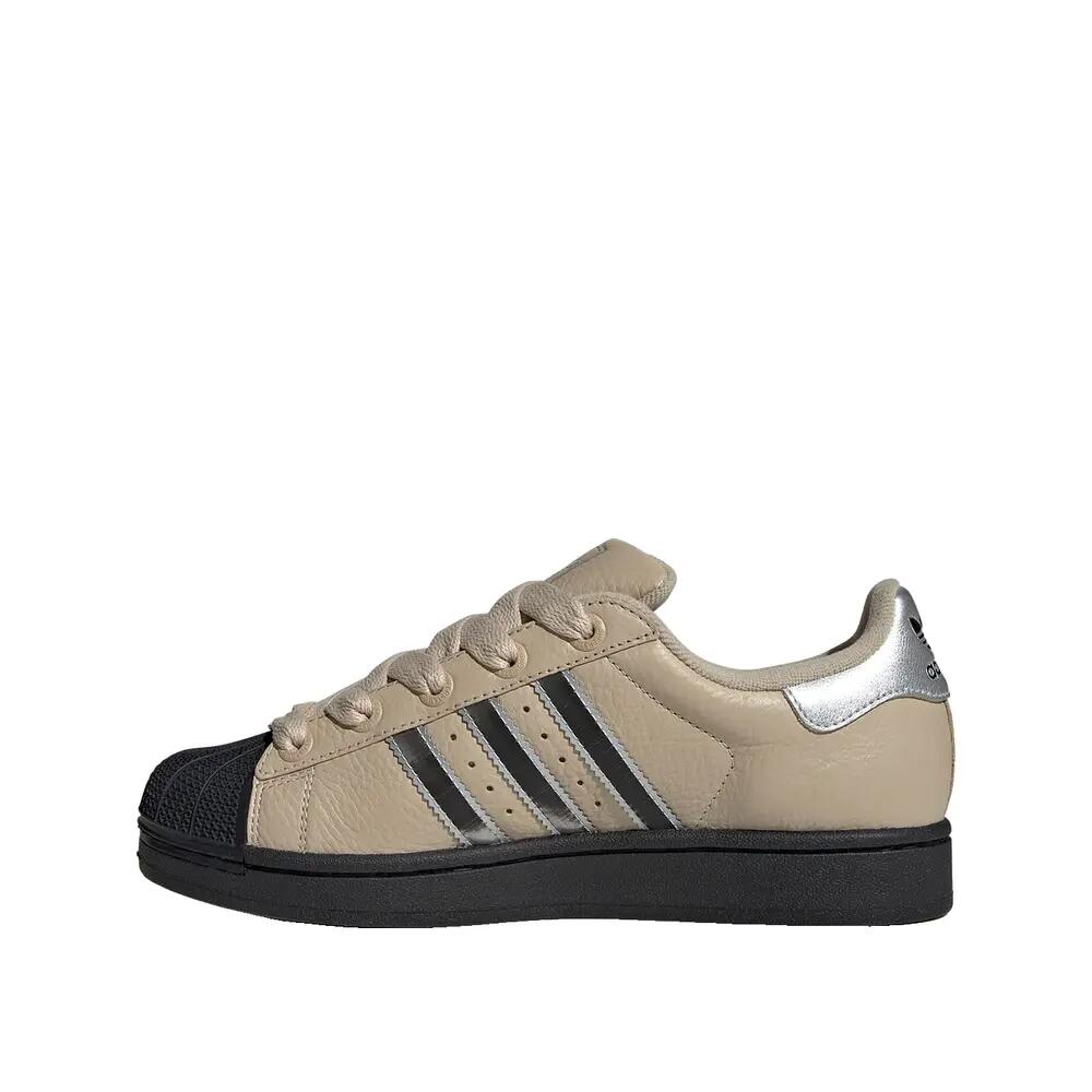 Chaussures adidas Superstar II Femme Beige 2/6