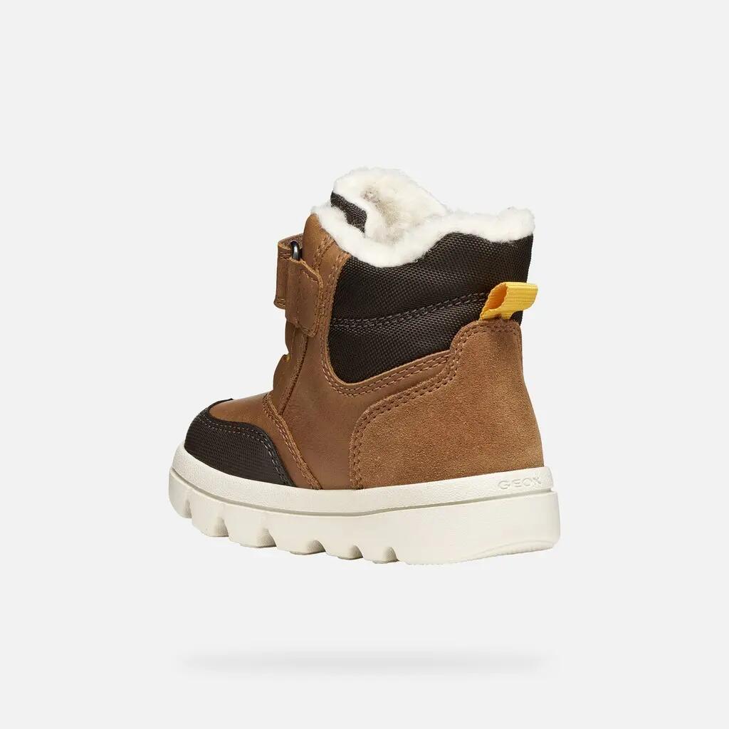 Bottines Bébé Garçon WILLABOOM BABY BOY Tabac/Marron Foncé 5/7