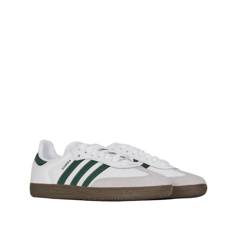 Buty adidas Samba OG Białe/Zielone 3/6