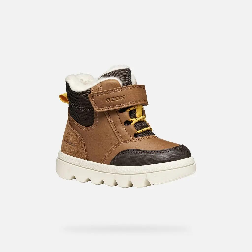 Bottines Bébé Garçon WILLABOOM BABY BOY Tabac/Marron Foncé 4/7