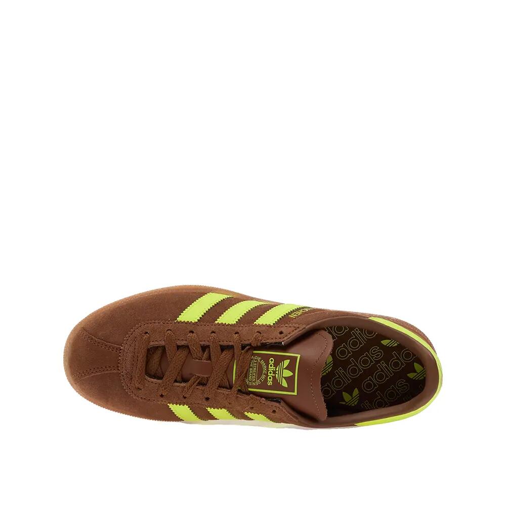 Chaussures adidas Muenchen Suède Marron/Jaune 3/6