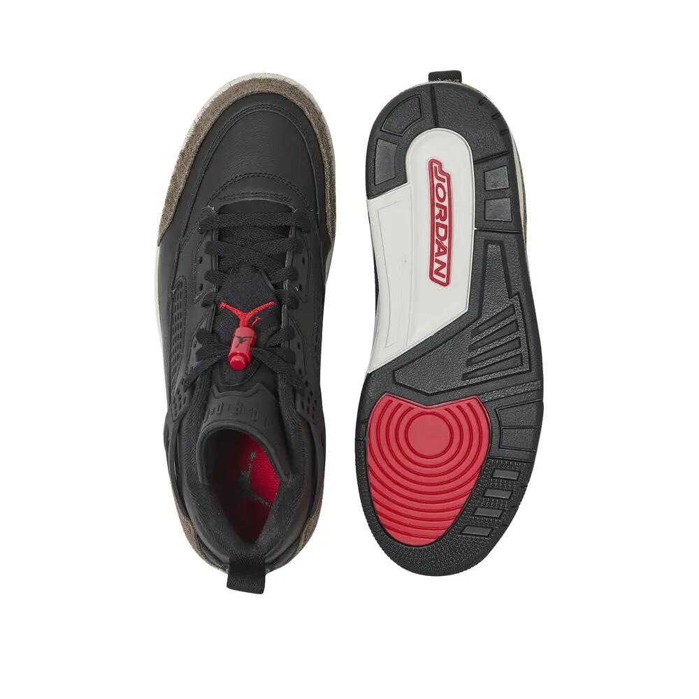 Nike Spizike Low Schwarz/Universitätsrot 4/6