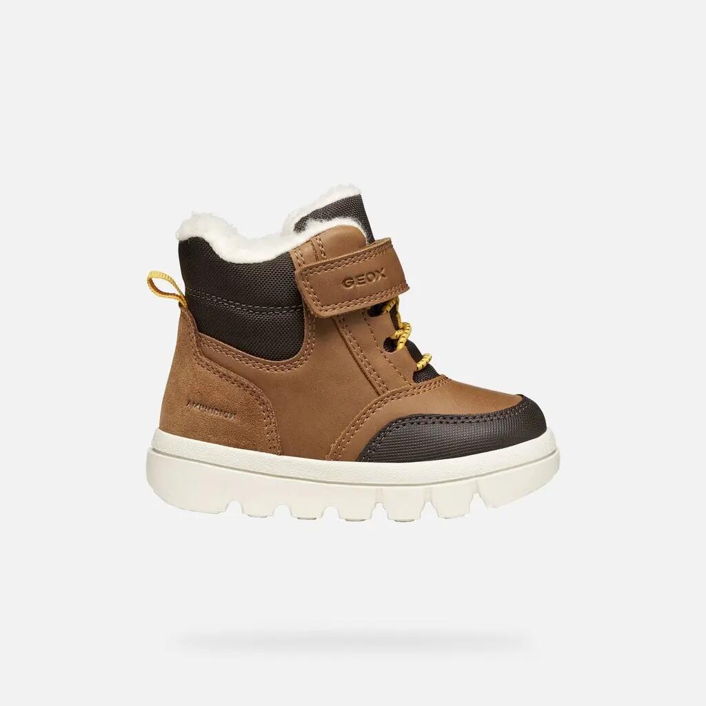 Bottines Bébé Garçon WILLABOOM BABY BOY Tabac/Marron Foncé 3/7