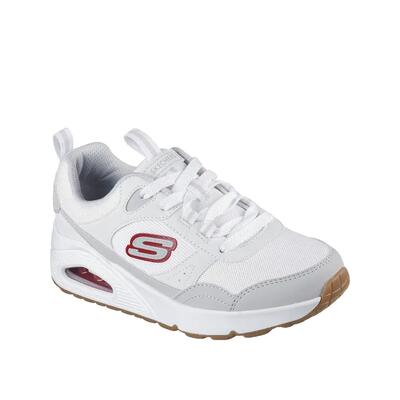 Skechers uno kinderschoenen wit