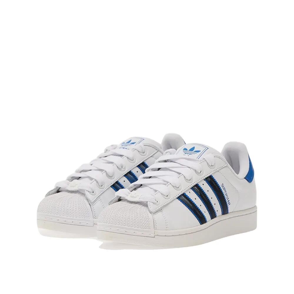 Chaussures adidas Superstar II Blanc/Royal lumineux/Noir 6/6