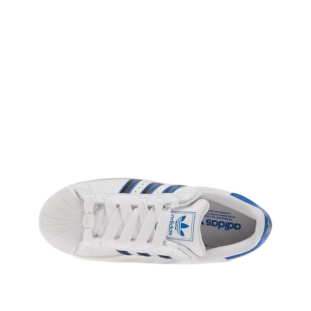 Chaussures adidas Superstar II Blanc/Royal lumineux/Noir 4/6