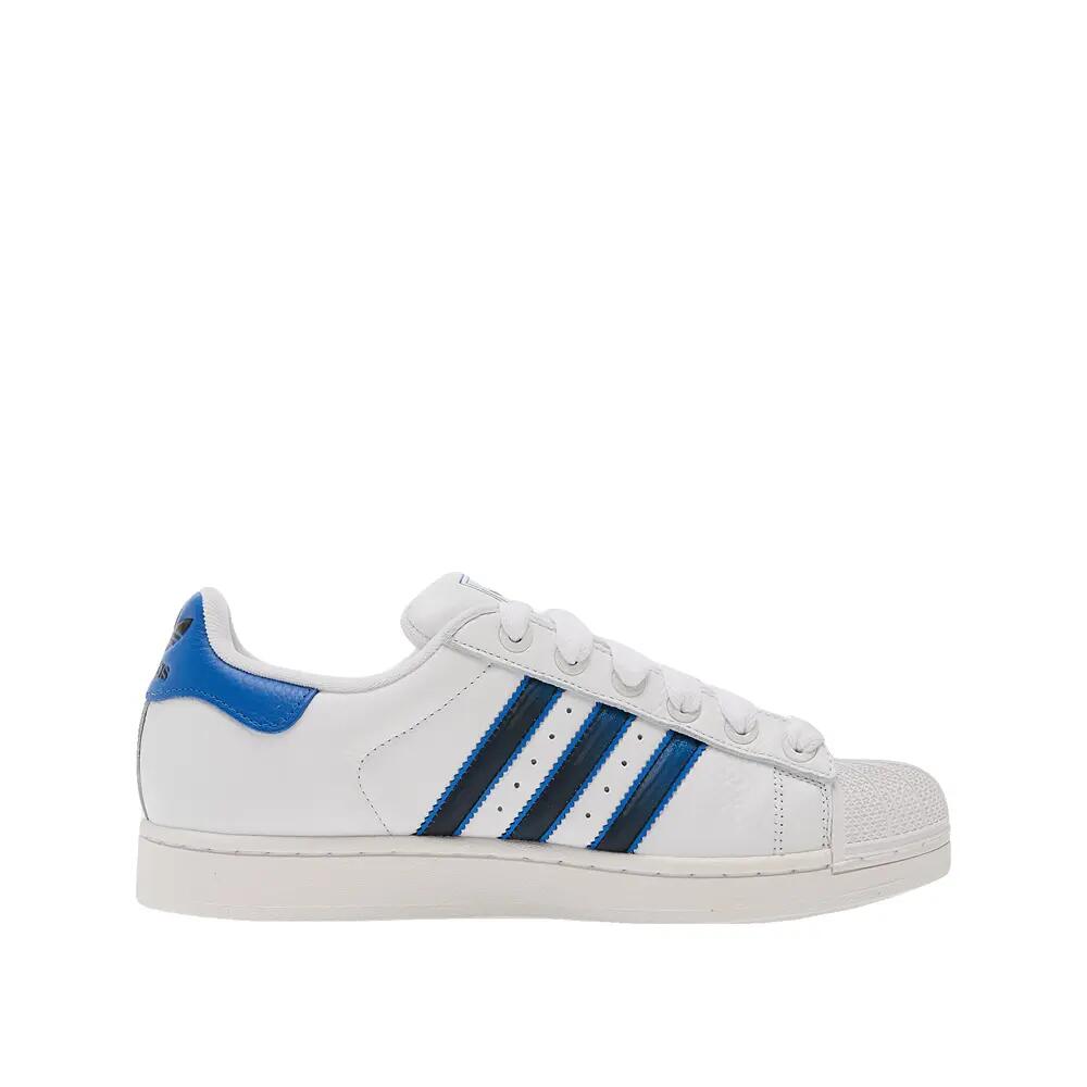 Chaussures adidas Superstar II Blanc/Royal lumineux/Noir 3/6