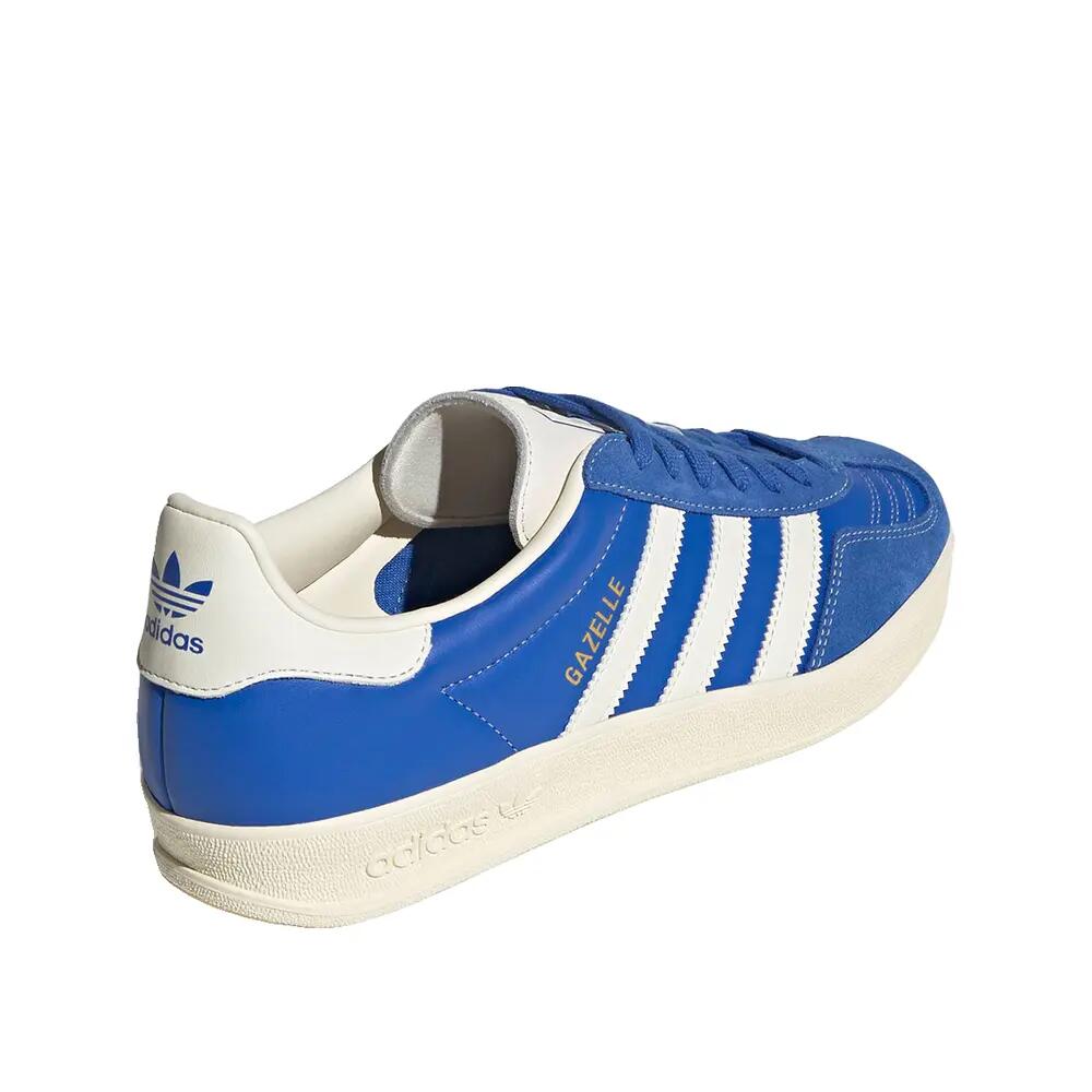 Chaussures adidas Gazelle Bleu/Blanc/Or Métallique 4/6