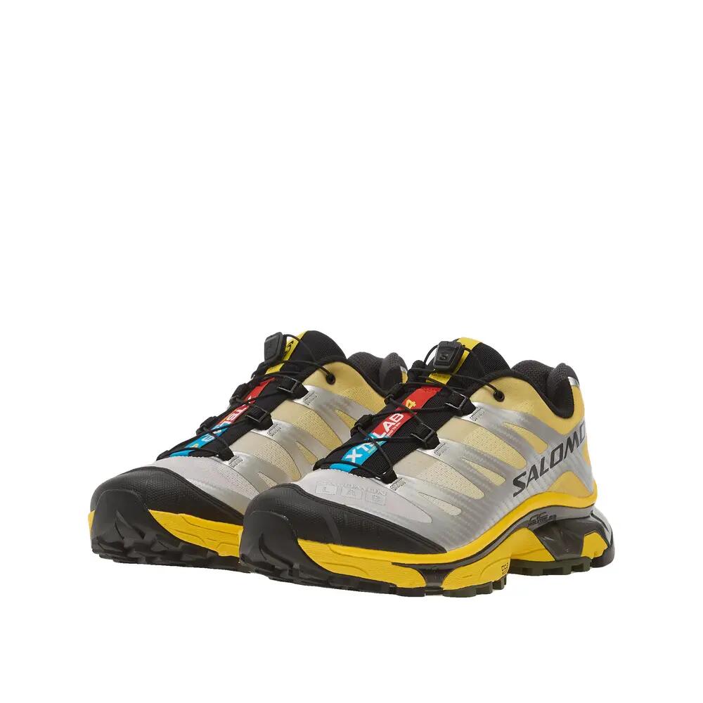 Trailrunning-Schuhe Salomon XT-4 Silber/Schwarz/Gelb 5/6