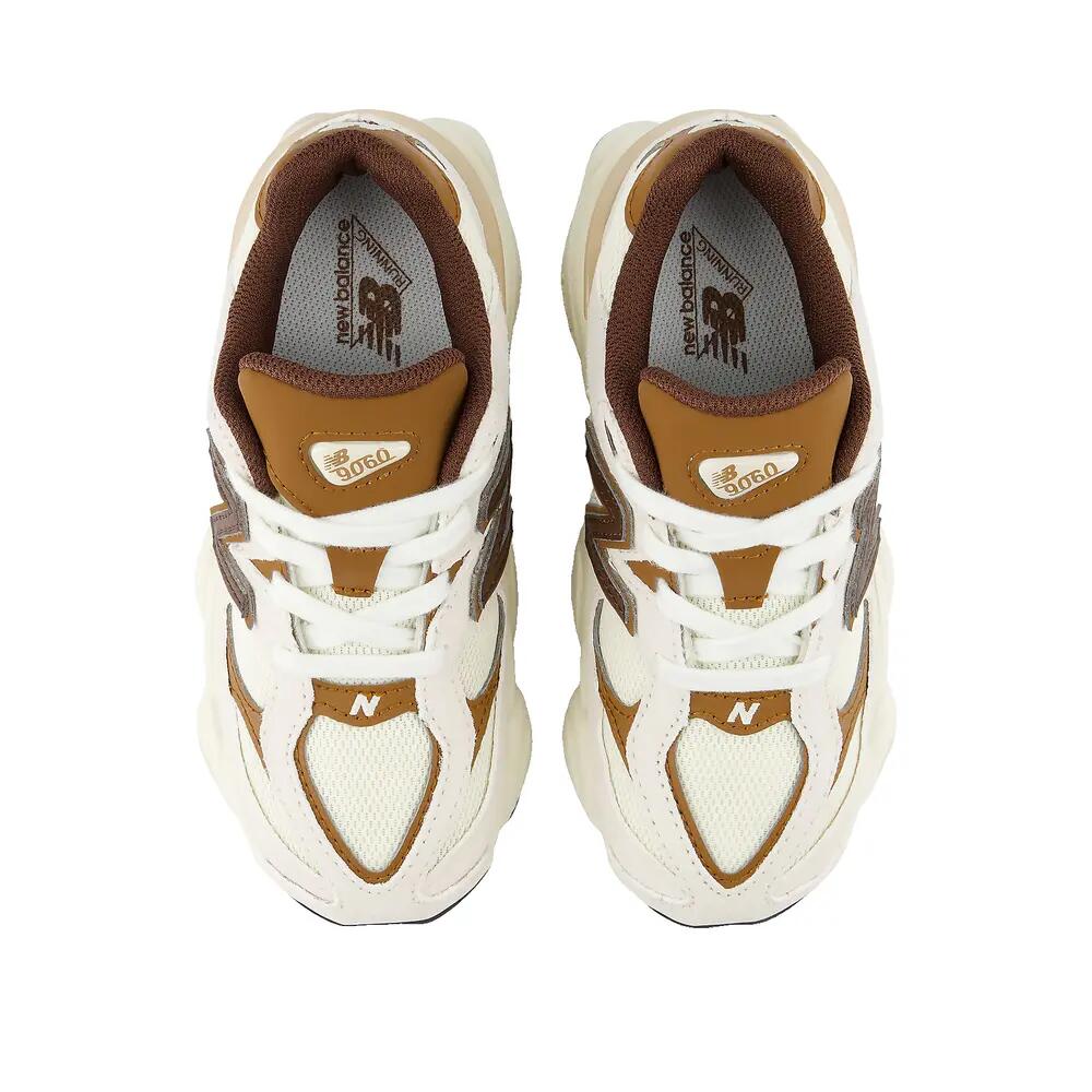 Chaussures New Balance 9060 Ecru/Brown 2/3