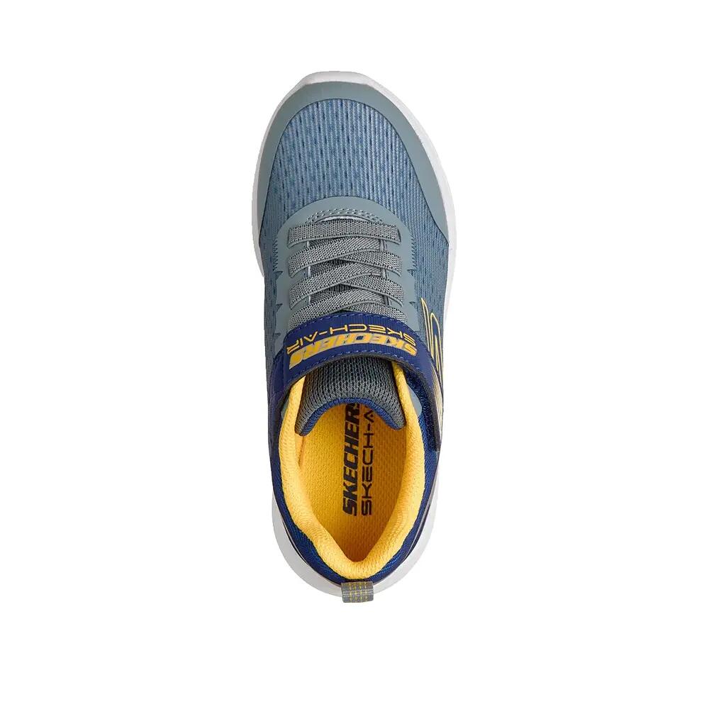Buty Skechers Microspec Max Advance Niebieskie 4/5