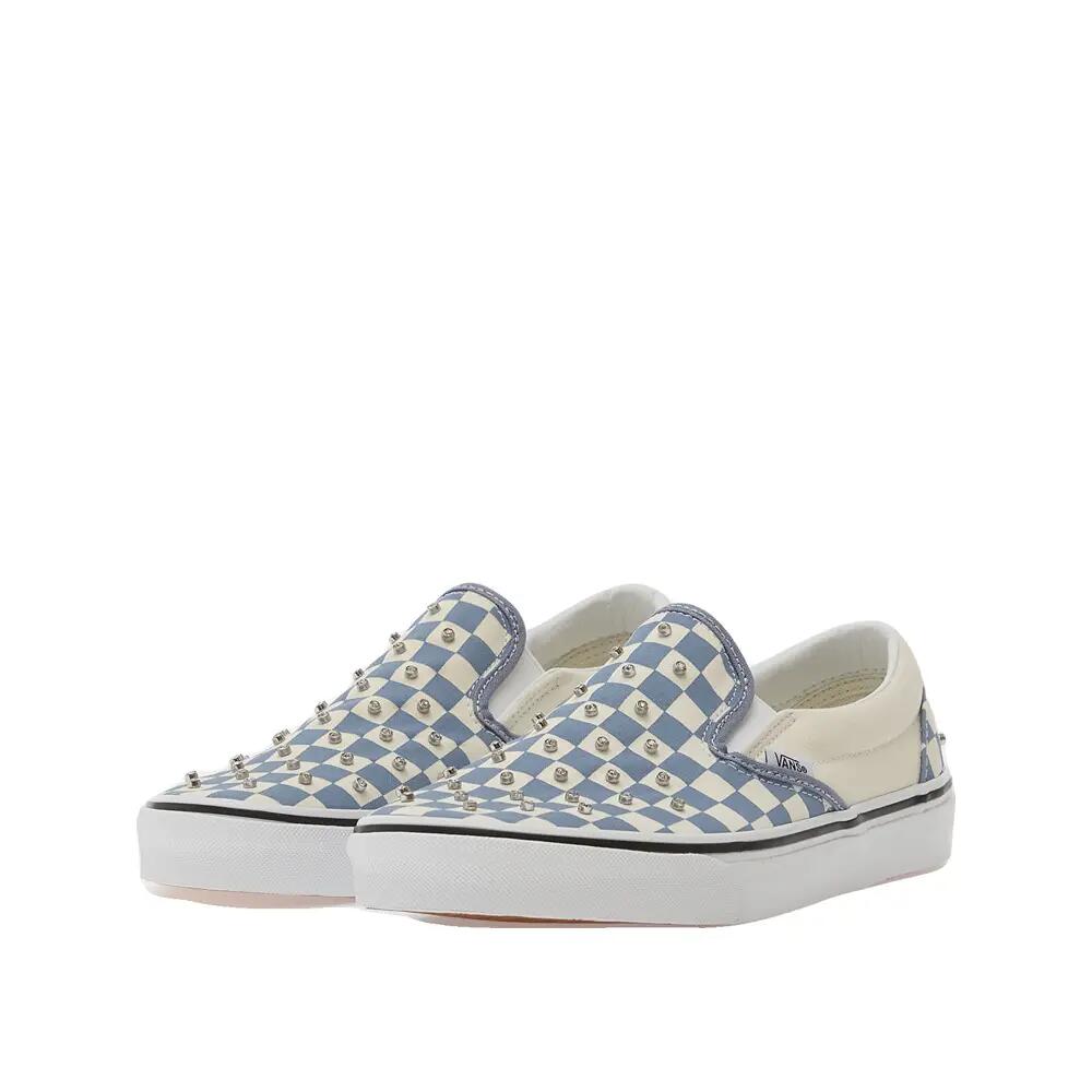 Zapatillas Vans Classic Slip-On con diseño de cuadro Azul 6/6