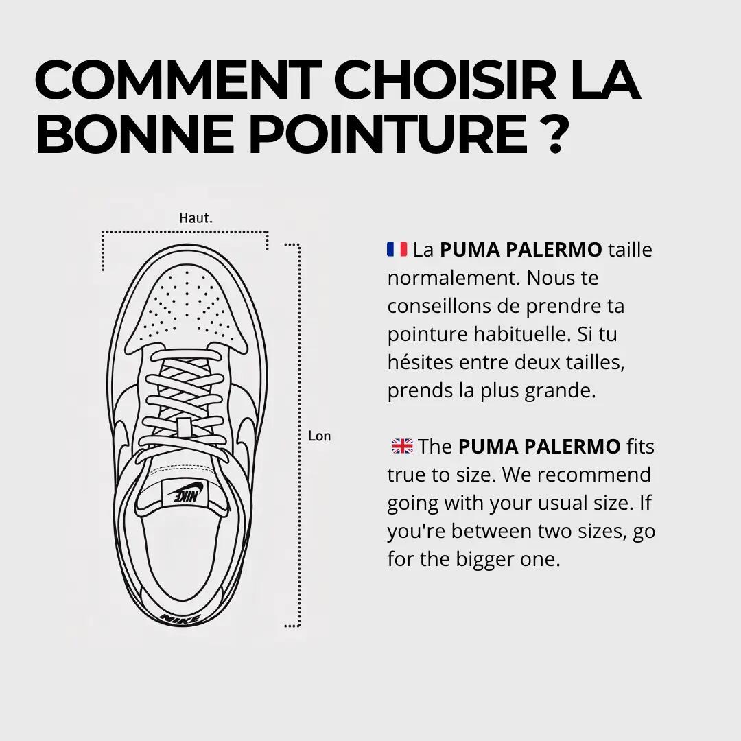 Puma Palermo Premium Black White Gum 2/2