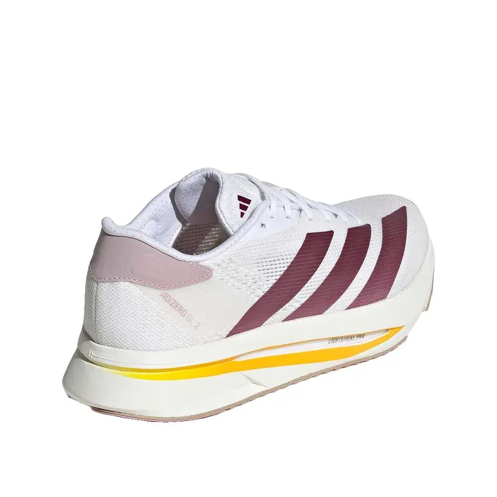 Laufschuhe adidas Adizero SL2 Weiß/Braun 4/8