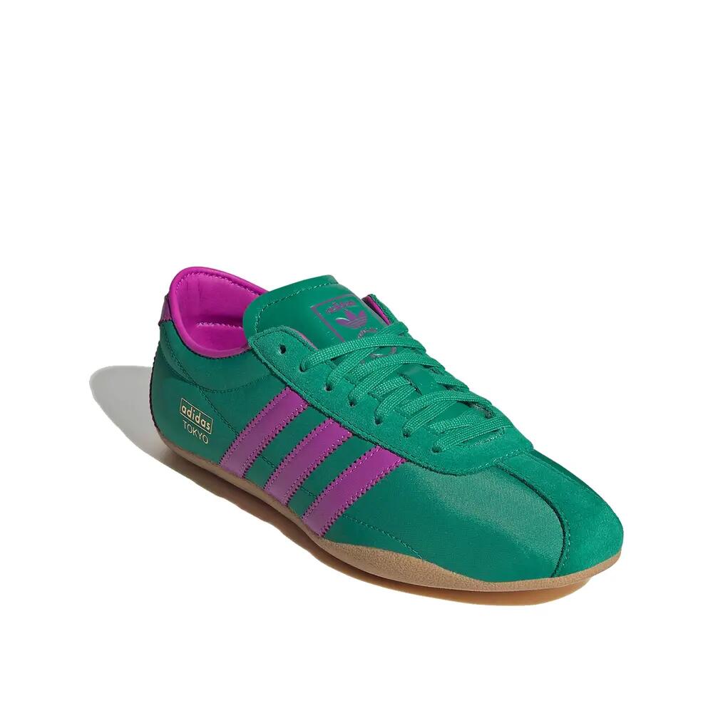 Buty adidas Tokyo Court Zielony/Biały/Łamany Biały 3/6