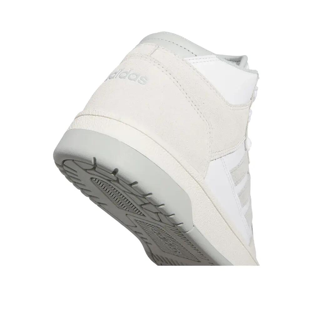Zapatillas de baloncesto adidas Rapid Court Mid Gris/Blanco 7/9